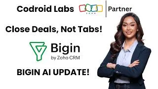 Thumbnail: Bigin CRM's NEW AI Features Explained: Automate Your Small Business!