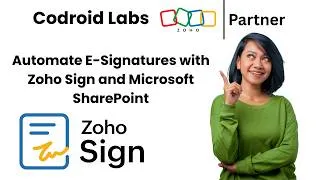 Thumbnail: Automate E-Signatures with Zoho Sign and Microsoft SharePoint