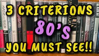 Thumbnail: 3 Criterion Collection Films from the 1980s You MUST See! 