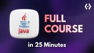 Thumbnail: Java Full Course for Beginners 2026 | Learn Java in 25 Minutes