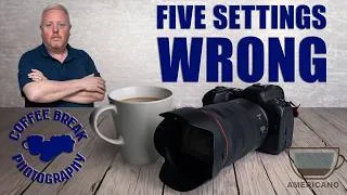 Thumbnail: Five Camera Settings Every Beginner Gets Wrong