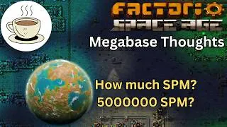 Thumbnail: What makes a base a megabase in Factorio Space Age? Thoughts on megabasing.
