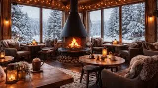 Thumbnail: Smooth Jazz Music in a Winter Coffee Shop Ambience 3 Hours of Relaxation