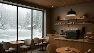 Thumbnail: Winter Morning Jazz ❄️ Coffee Shop Ambience to Relax, Study, Sleep