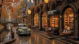 Thumbnail: Warm Fall Morning Jazz for Work, Study 🍂 Cozy Coffee Shop Ambience with Relaxing August Jazz Music