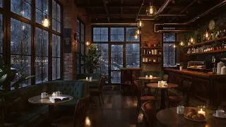 Thumbnail: Rainy Day Coffee Shop ☕ Soft Jazz for Focus, Relaxation & Deep Work