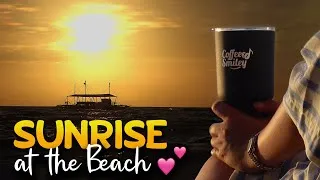 Thumbnail: Sunrise At The Beach♫ Sunrise Coffee Music Playlist☕