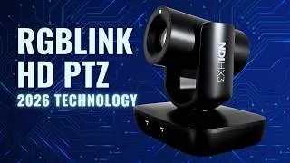 Thumbnail: 2025 RGBlink PTZ HD streaming camera. It Will improve your video quality.