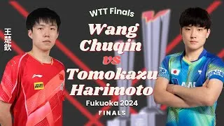 Thumbnail: FULL | Wang Chuqin vs Tomokazu Harimoto (Finals, WTT Finals Fukuoka 2024)