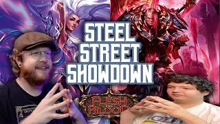 Thumbnail: Flesh and Blood - Aurora VS Lyath || Steel Street Showdown #8 || Classic Constructed Gameplay