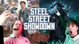 Thumbnail: Flesh and Blood - Teklovossen VS Gravy Bones || Steel Street Showdown #4 || CC Paper Gameplay