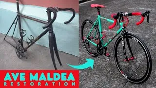 Thumbnail: (ASMR Bike Restoration) AVE MALDEA a Filipino Made Bike Frame