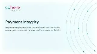 Thumbnail: Payment Integrity