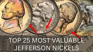 Thumbnail: Top 25 Most Valuable Jefferson Nickels | Sold at Heritage Auctions