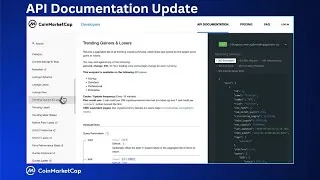 Thumbnail: CoinMarketCap API Documentation