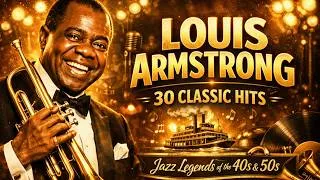 Thumbnail: Louis Armstrong Greatest Hits 🎙️ Vintage Jazz Memories | Best Old Jazz Playlist 1950s–1970s