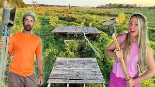 Thumbnail: We Finally Saved Our BROKEN DOWN Fishing Dock on the Dried Up Lake!