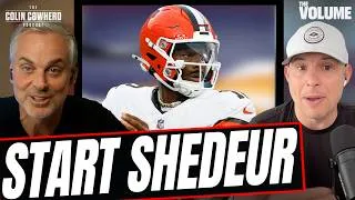 Thumbnail: Why Shedeur Sanders SHOULD start over Deshaun Watson | Colin Cowherd NFL