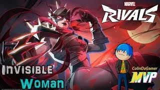 Thumbnail: Marvel Rivals - Invisible Woman Gameplay "Malice Skin" (Strategist Hero)