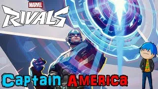 Thumbnail: Marvel Rivals - Captain America Gameplay and Tips (Vanguard Hero)