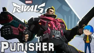 Thumbnail: Marvel Rivals - Punisher Gameplay and Tips (Duelist Hero)
