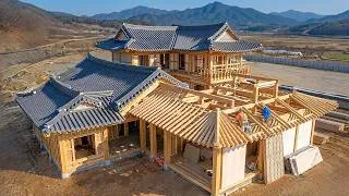Thumbnail: Experts Build a stunning Korean-style house | by @woodwood1