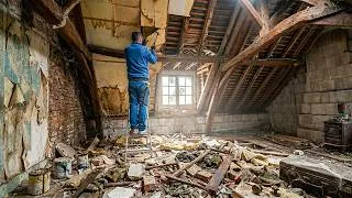 Thumbnail: Couple Transforms Their Old Attic Into a Stunning Dream Space | Start to Finish @Exode-Rénovation