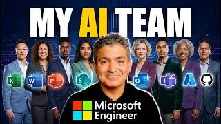 Thumbnail: The Most POWERFUL Way to Build a Team of AI Employees (Microsoft Scout Autopilot Tutorial)