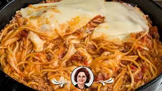 Thumbnail: One-Pot Skillet Spaghetti | No Need to Boil Noodles!