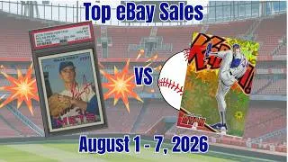 Thumbnail: Top eBay Sales August 1 - 7, 2026