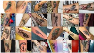 Thumbnail: 70+ Mor Pankh Tattoo Designs | Peacock Feather Tattoo Ideas for Men & Women 