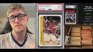 Thumbnail: Thoughts on Buying & Selling on Ebay, Cracking, Vintage Lots, PSA vs JSA, Youtube & More