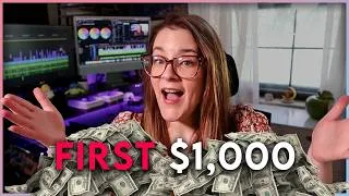 Thumbnail: you're earning $1,000 as a Freelance Video Editor one way or another!