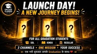 Thumbnail: We’re Finally Launching! A NEW JOURNEY BEGINS…🎓🚀 | BIG ANNOUNCEMENT | College Classes