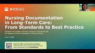 Thumbnail: Doumentation in Long Term Care Webinar