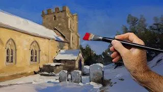 Thumbnail: The SECRET to Painting an Icy Snow Scene