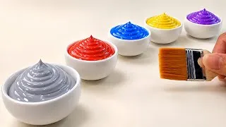 Thumbnail: How to Make 13 Colors With : Slate Gray Primary Colors Satisfying Color Mixing🎨