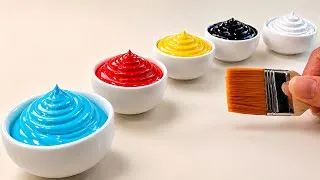 Thumbnail: How to Create 13 Colors from Cyan Blue Using the Primary Colors Red, Yellow, Black, and White🎨🩵💙