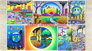 Thumbnail: How to Draw World Environment Day Poster (6 Easy Ideas) | Stop Pollution Drawing