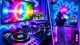 Thumbnail: Rotating Colorful Disco Ball With DJ Party Music Mix ✨
