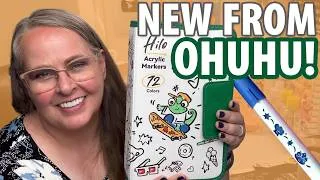 Thumbnail: Best Marker for Blending? New Ohuhu Hilo Acrylic Markers Testing & Review