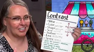 Thumbnail: Make Your Art POP! Contrast Techniques with Let’s Resin Glitter Markers