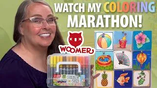 Thumbnail: Woomer Acrylic Markers Coloring Marathon! [I’m excited for you to see the results]