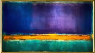 Thumbnail: Rothko-Inspired | 8HR Golden Horizon Color Field Gold-Framed Aesthetic Art | Relaxing TV