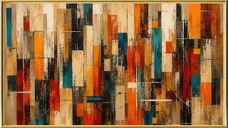 Thumbnail: Norman Lewis Inspired | Expressive Marks & Luminous Color | Abstract Composition for Frame TV