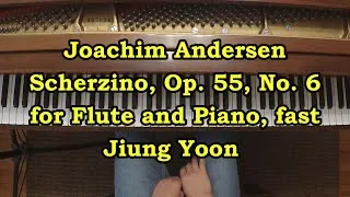 Thumbnail: Piano Part- Joachim Andersen, Scherzino, Op. 55, No. 6 for Flute and Piano, (𝅗𝅥.=90)