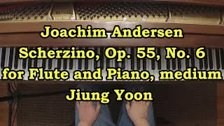 Thumbnail: Piano Part- Joachim Andersen, Scherzino, Op. 55, No. 6 for Flute and Piano, (𝅗𝅥.=80)