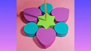Thumbnail:  Kinetic Sand Cutting ASMR 🌈 