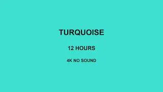 Thumbnail: Turquoise Screen 12 Hours 4K No Sound