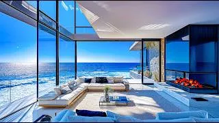 Thumbnail: Mellow Jazz In A Cozy Seaside Living Room Ambience - Soothing Jazz To Start A Beautiful Summer Day